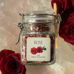 Rose Herb Jar