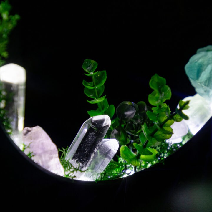 Crystal Forest LED Lamp