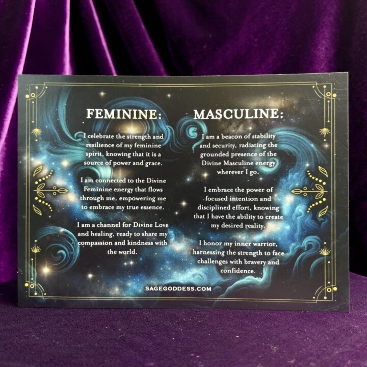 Divine Feminine & Masculine Altar Set