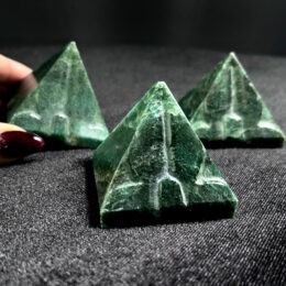 Misfit Minerals: Fuchsite Indian Temple Pyramid