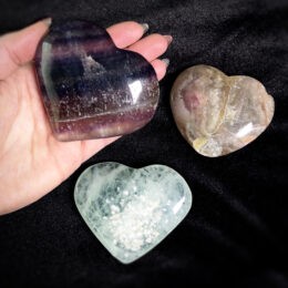 Misfit Minerals: Fluorite Heart