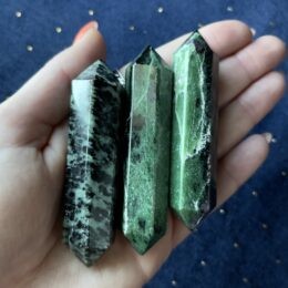 Misfit Minerals: Zoisite Double Terminated Wand