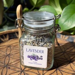 Lavender Herb Jar