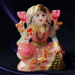 Misfit Minerals: Hand-Painted Rose Quartz Lakshmi