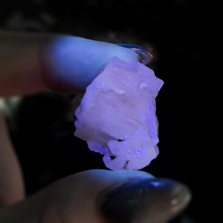 Natural Etched Pink Apatite