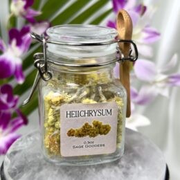 Helichrysum Herb Jar
