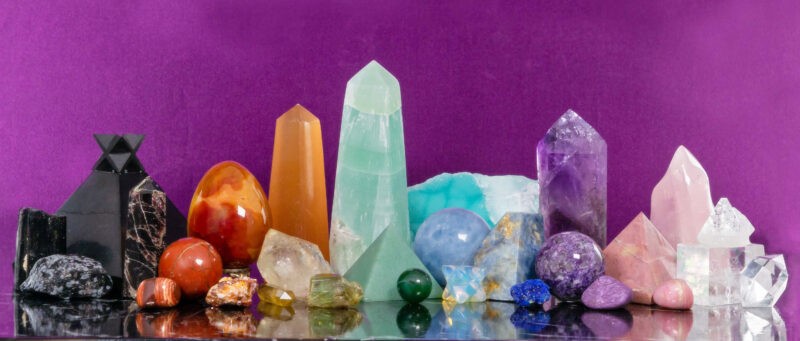 A Rainbow of Crystals for Pride Month