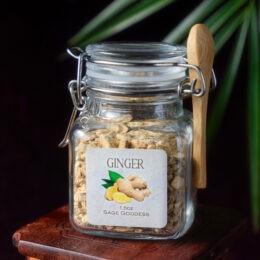 Ginger Root Herb Jar